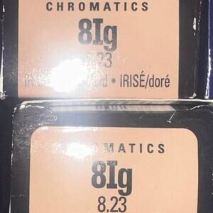 Redken Chromatics Color 8IG iridescent gold hair color